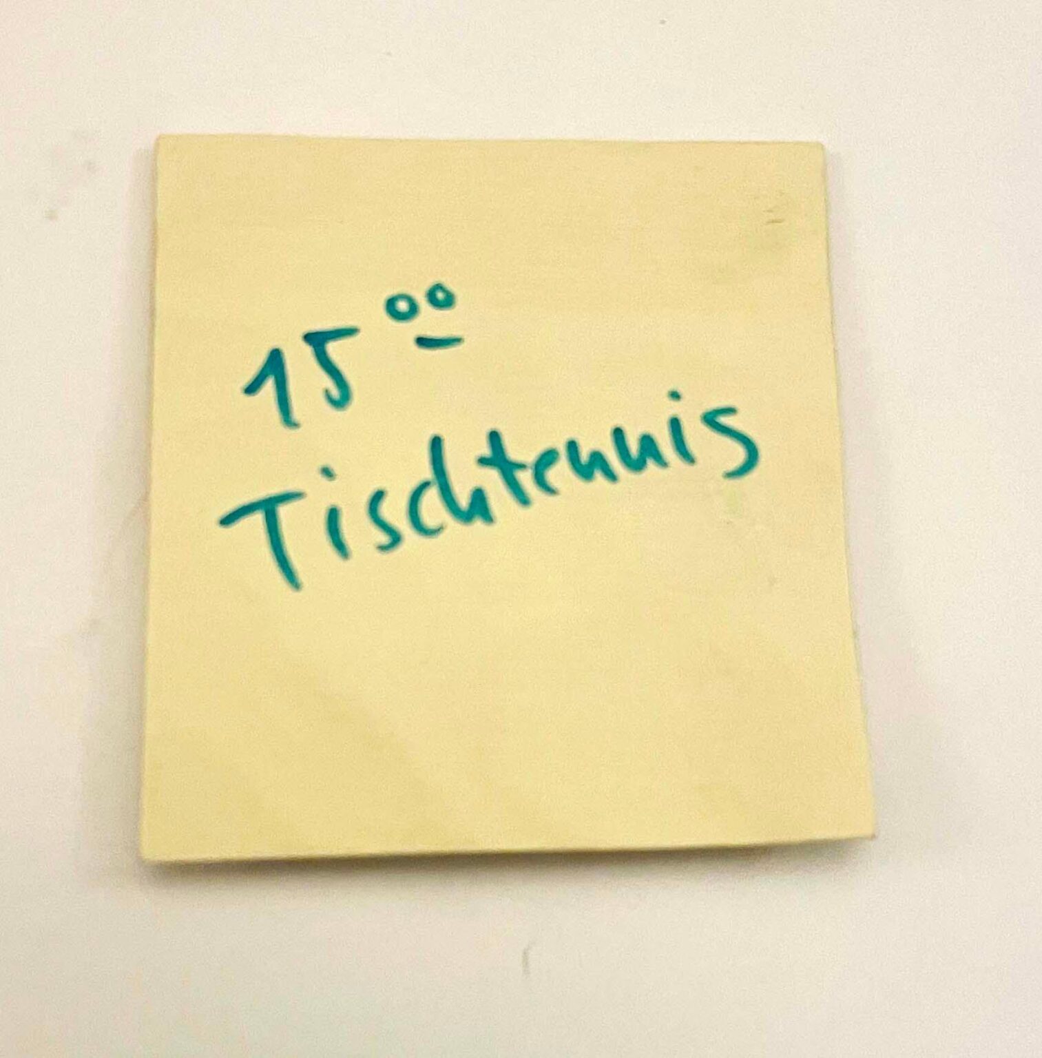 Post It Tischtennis - Jessi Strixner 