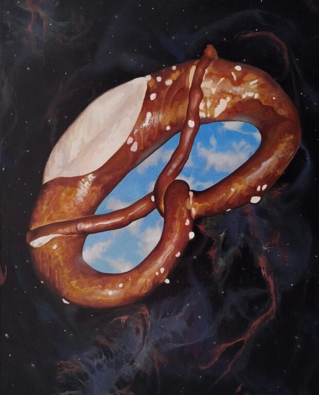 Brezel im Weltraum - Paris Giachoustidis 