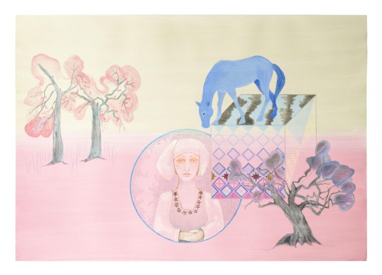 Das blaue Pferd - Christa Filser 