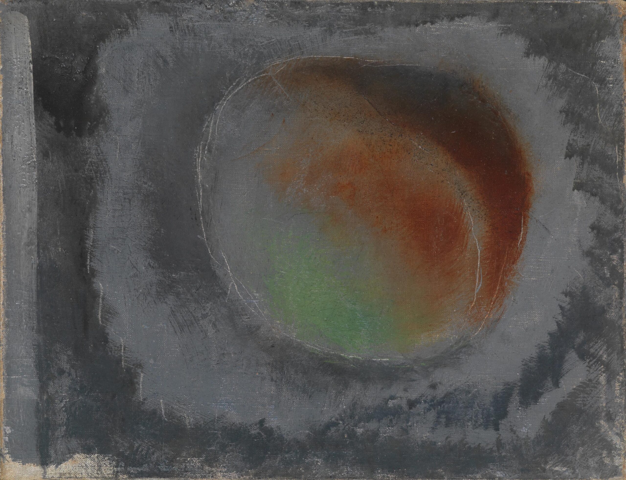 Jean Fautrier、Composition 473、希少画集画 Jean Fautrier