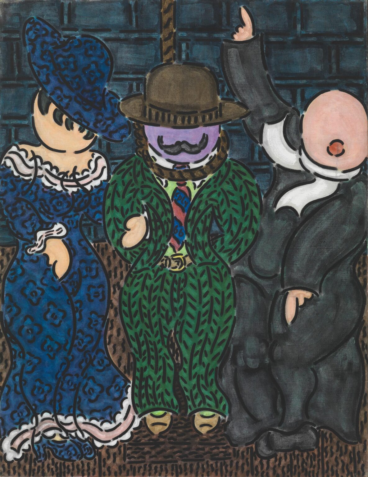 Says your Nelli dressed in blue, your trifling days are through-now I know that you’ll be true<br />
God damn your eyes… - William N. Copley Gunter Lepkowski