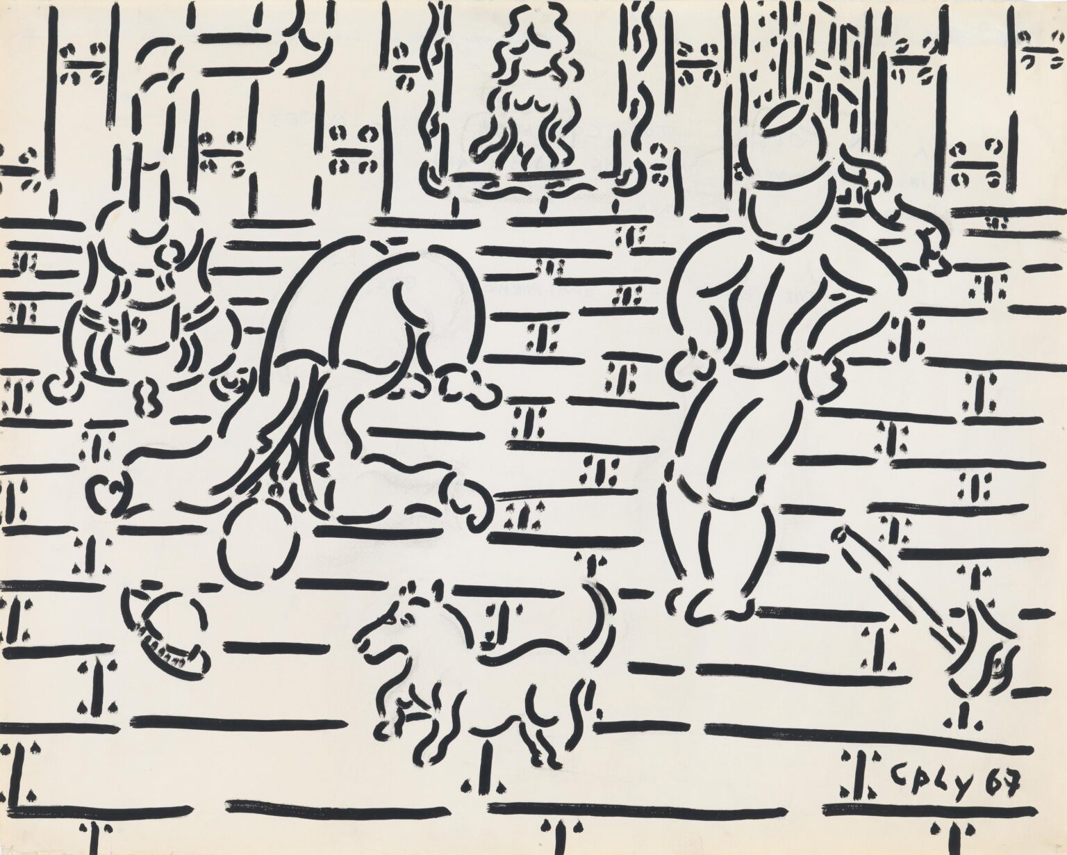 A Man Ought to Consider His Mates - William N. Copley Lea Gryze