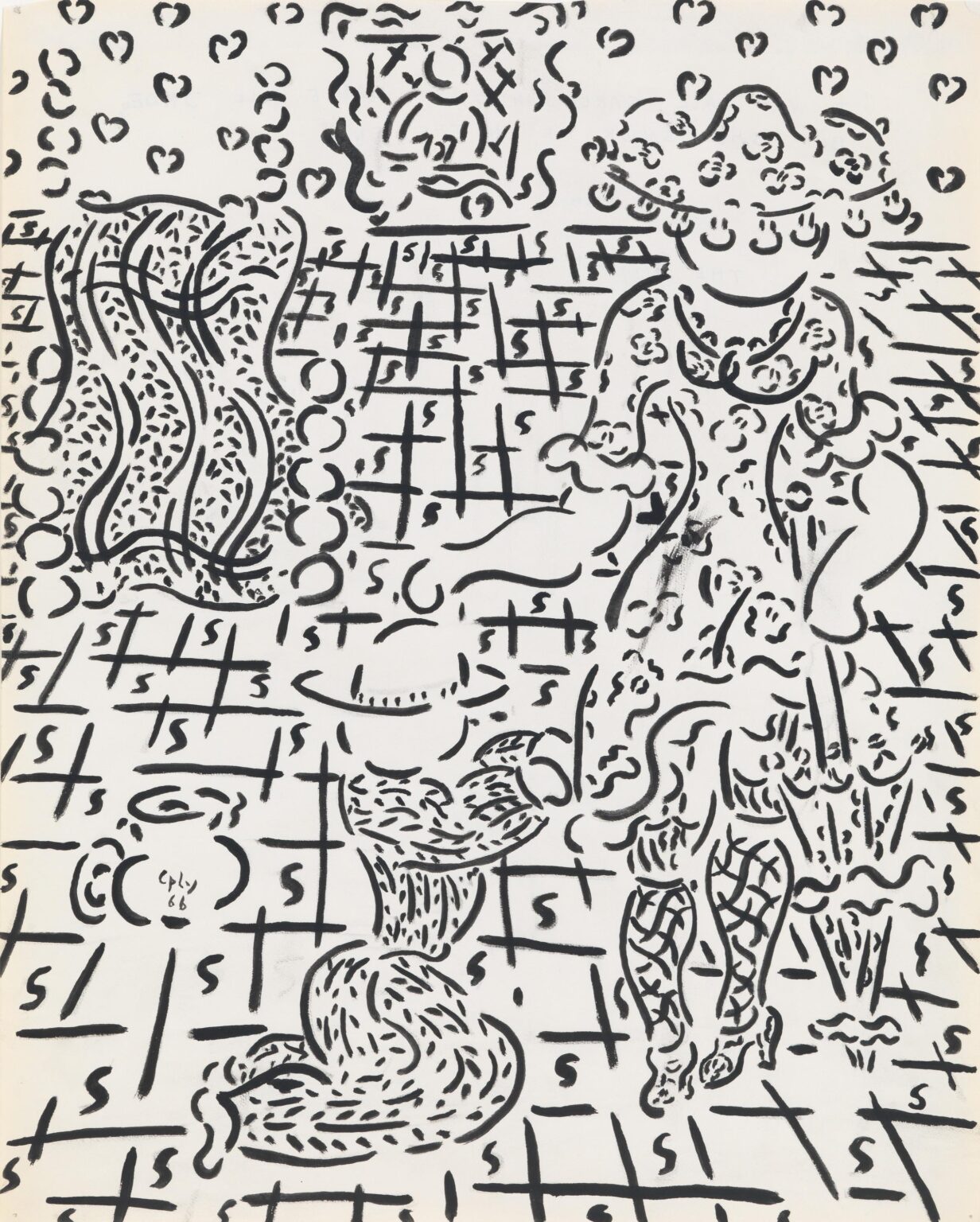 I Was All Caked in on a Dancehall Jade - William N. Copley Lea Gryze