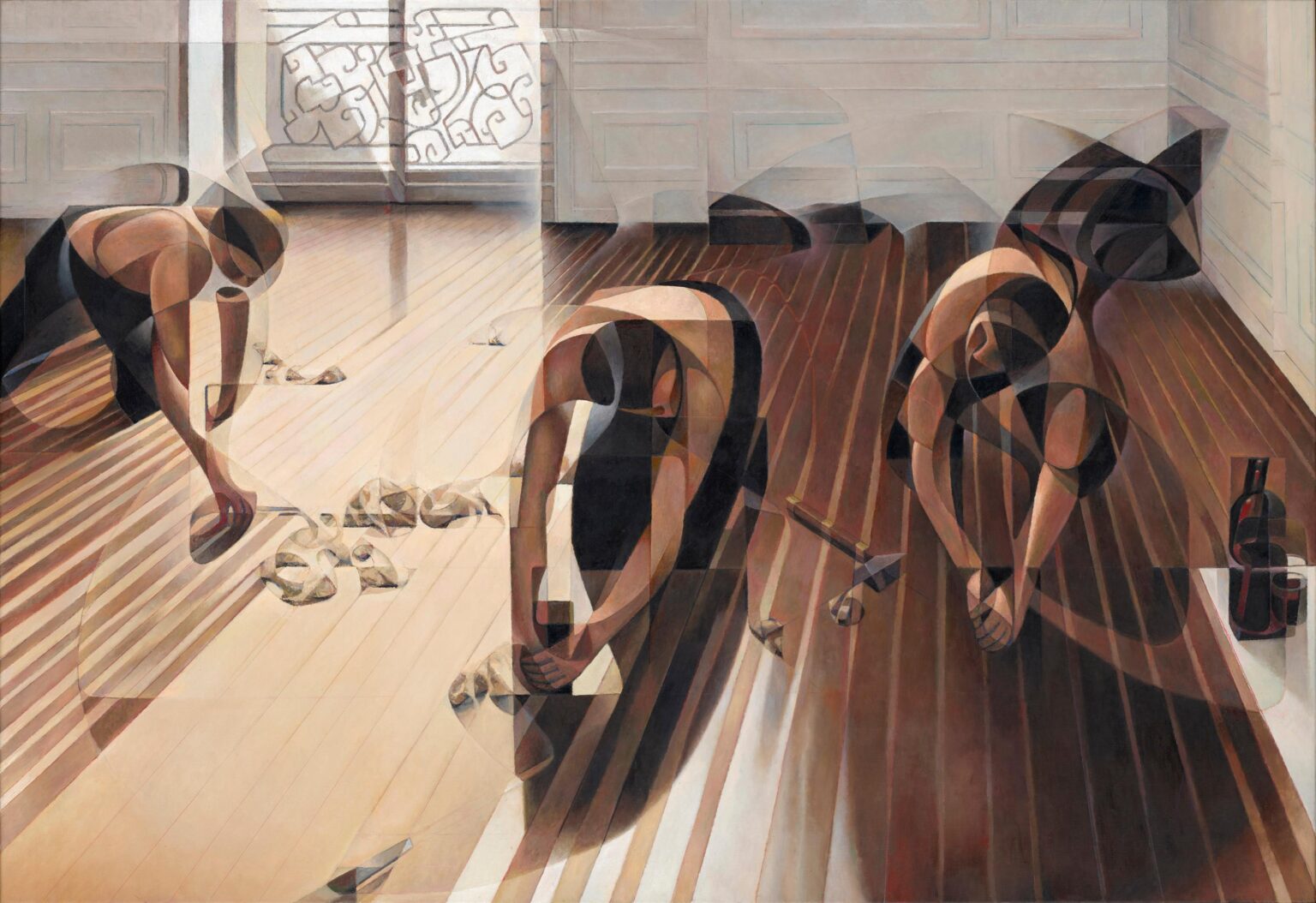 Les raboteurs de parquet (Caillebotte) - Ren&eacute; Wirths Eric Tschernow