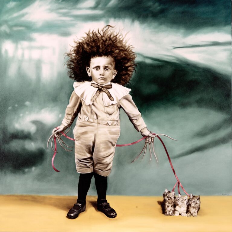 Struwelpeter with Kittens - Marianna Gartner Lea Gryze, Ekta-Hinweis: Tiff, Import: jpg, file size: high resolution (4548 x 4548 px)