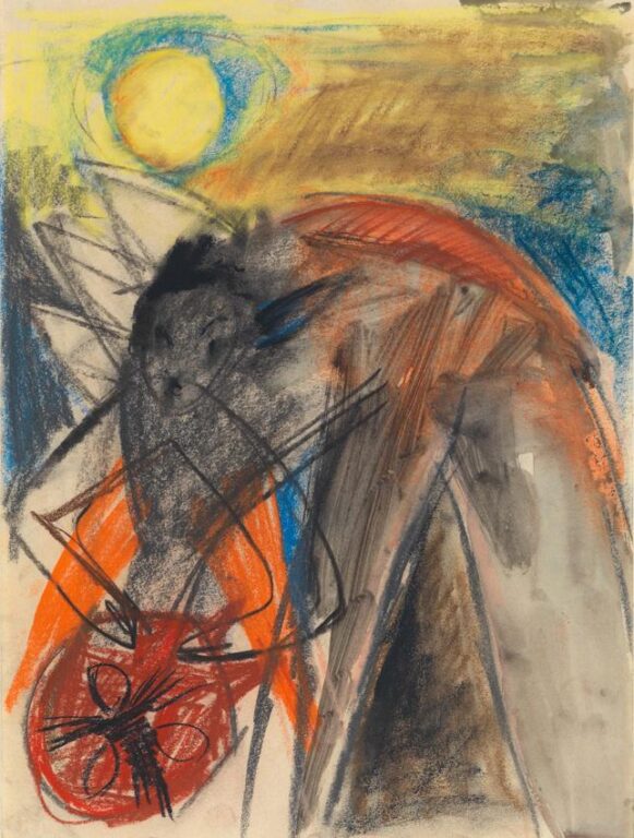 Ohne Titel - Leiko Ikemura Lea Gryze, Import: jpg, file size: medium (850 x 643 px)