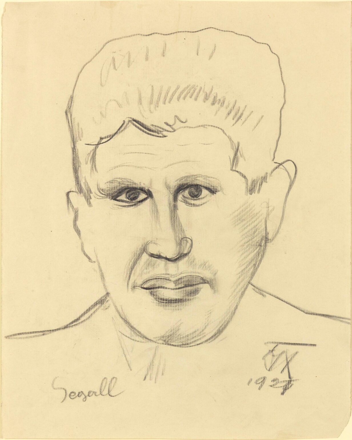 Portrait Lasar Segall - Otto Dix Lea Gryze, Ekta-Hinweis: Tiff, Import: jpg, file size: high resolution (4537 x 3640 px)