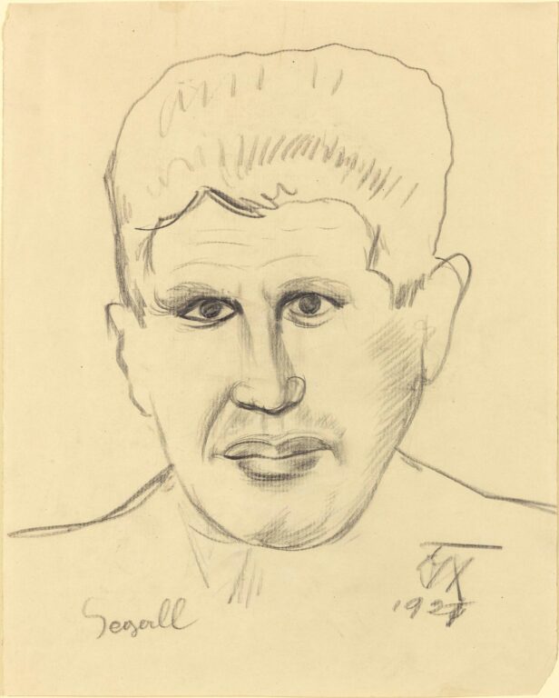 Portrait Lasar Segall - Otto Dix Lea Gryze, Ekta-Hinweis: Tiff, Import: jpg, file size: high resolution (4537 x 3640 px)