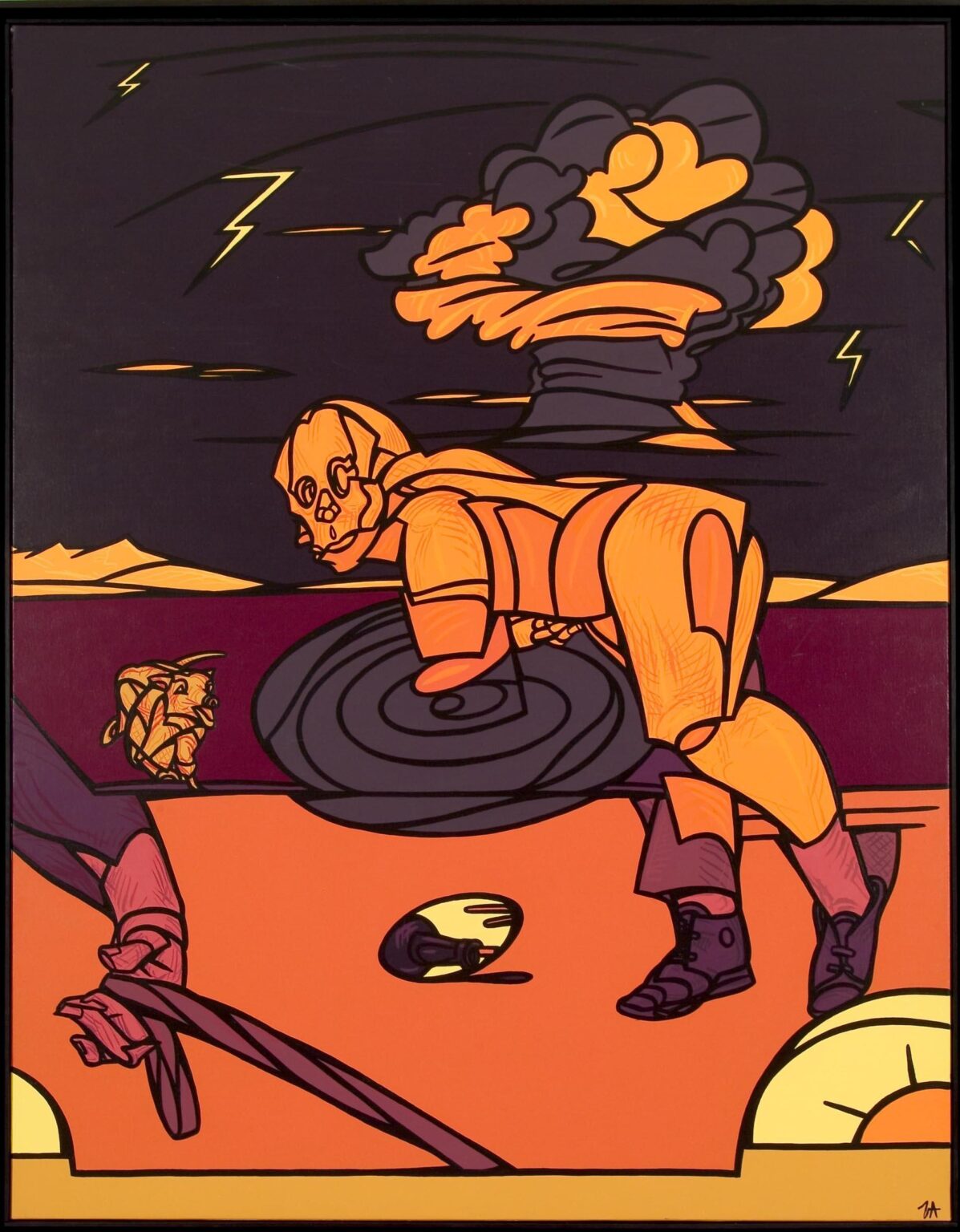 Hiroshima - Valerio Adami Import: jpg, file size: high resolution (2362 x 1840 px)