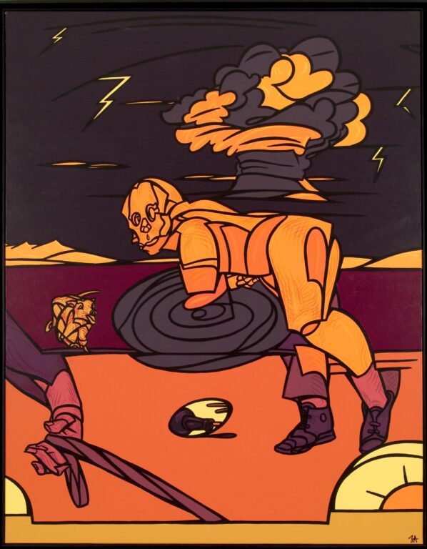 Hiroshima - Valerio Adami Import: jpg, file size: high resolution (2362 x 1840 px)