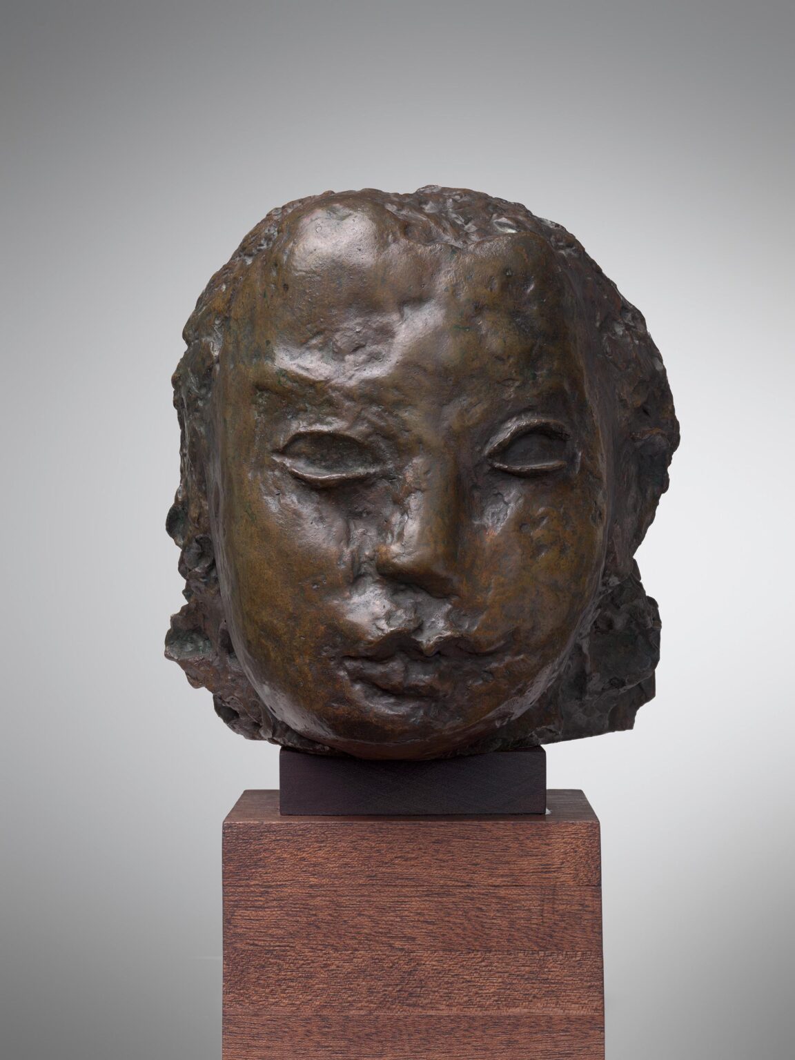 Jeune fille au grand front - Jean Fautrier J&ouml;rg von Bruchhausen