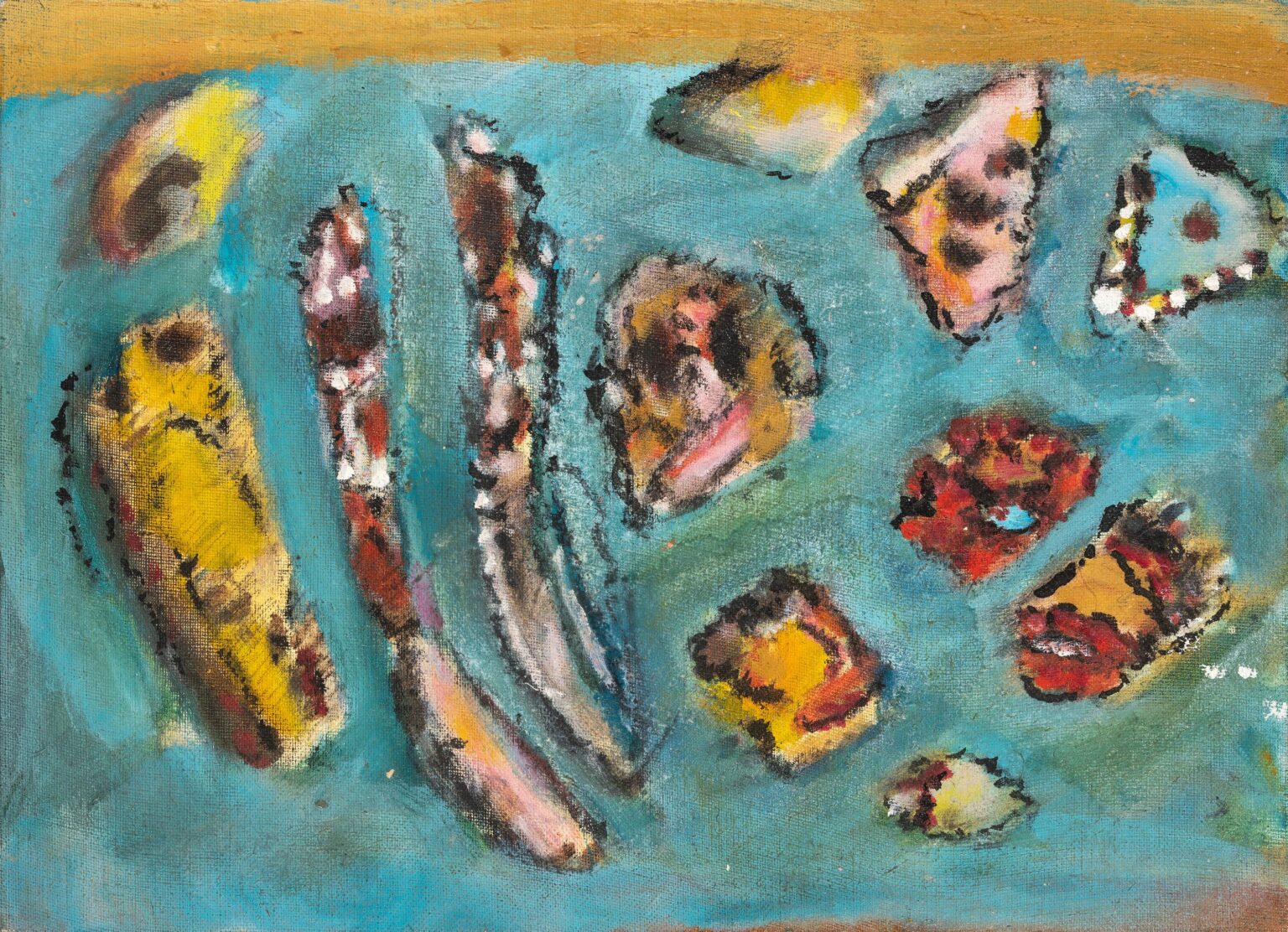 Ohne Titel - Henri Michaux Jean-Louis Losi, Paris