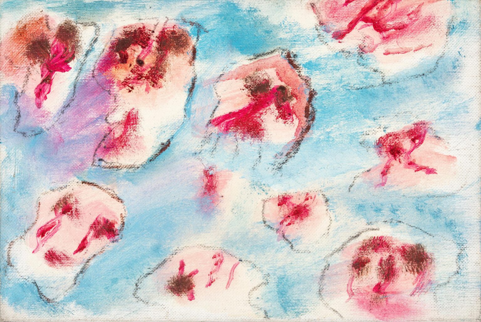 Ohne Titel - Henri Michaux Jean-Louis Losi, Paris