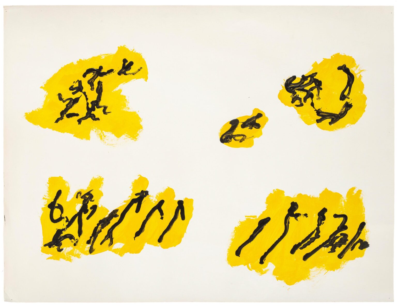 Ohne Titel - Henri Michaux Jean-Louis Losi, Paris