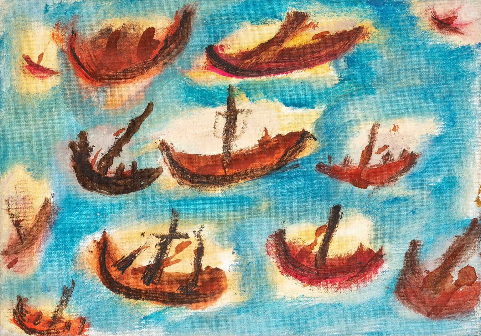 Ohne Titel - Henri Michaux Jean-Louis Losi, Paris