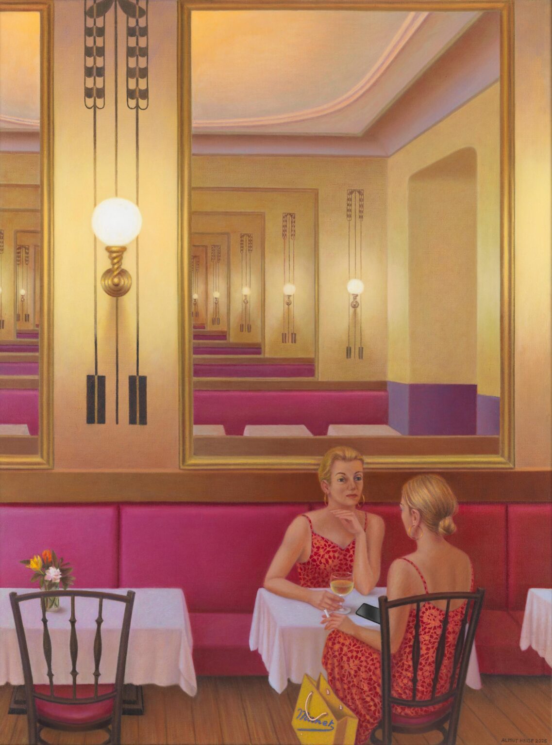 Im Bistro - Almut Heise Lea Gryze