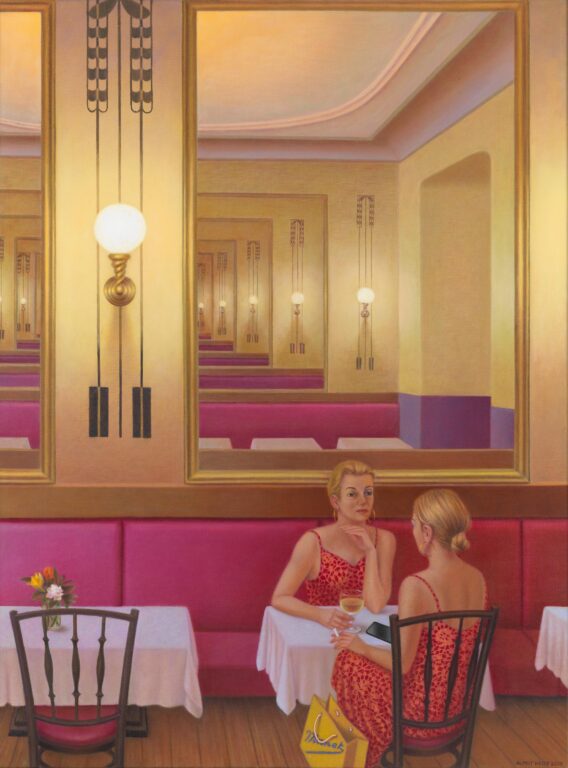 Im Bistro - Almut Heise Lea Gryze
