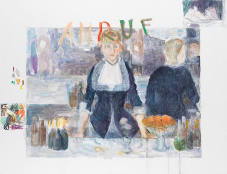 Anruf (nach Manet) - Reinhard Pods Lea Gryze