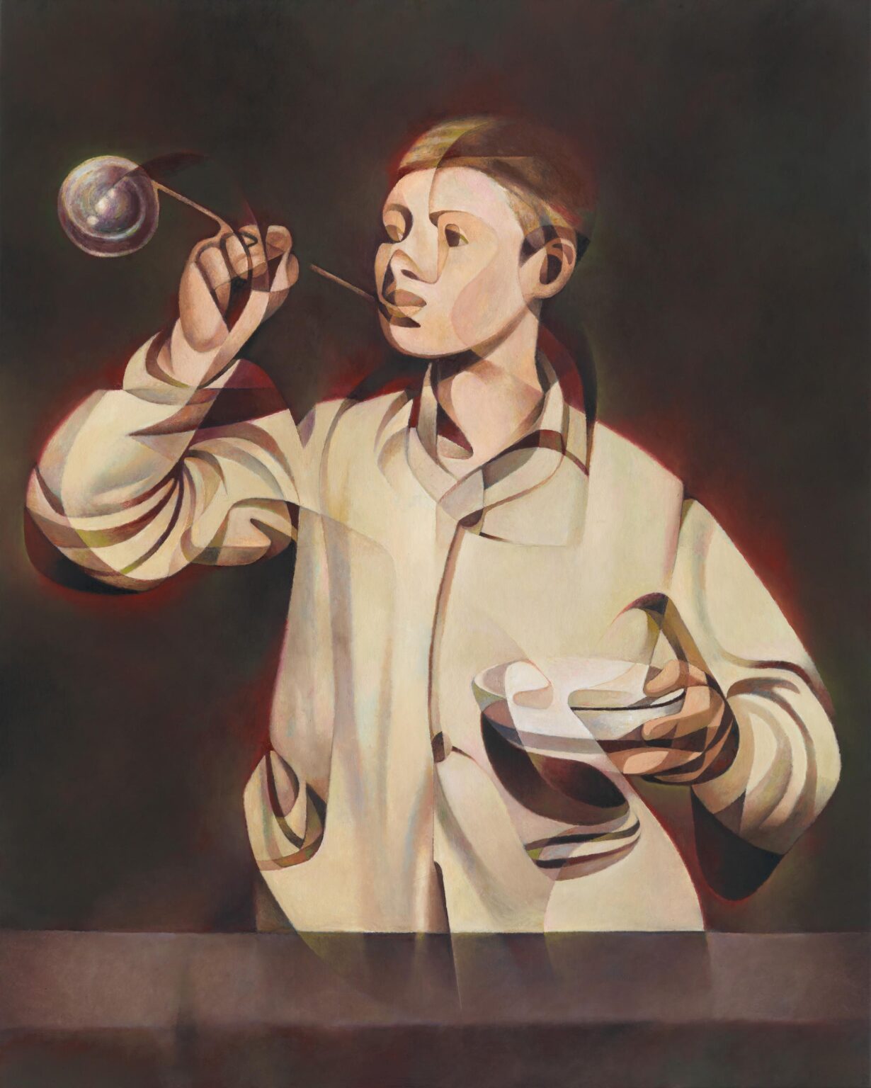 Boy blowing Bubbles (Manet)/Les Bulles de savon (Manet) - Ren&eacute; Wirths Lea Gryze