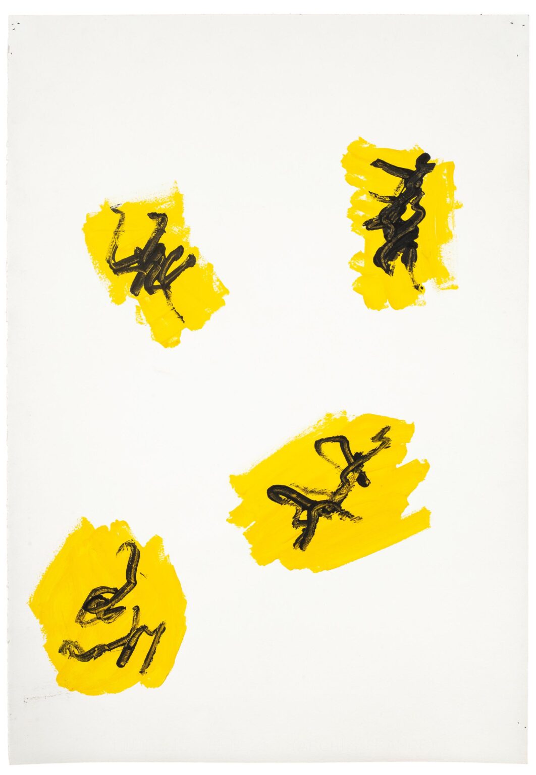 Ohne Titel - Henri Michaux Jean-Louis Losi, Paris