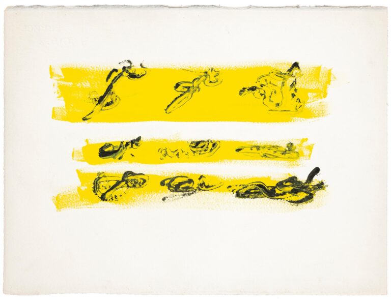 Ohne Titel - Henri Michaux Jean-Louis Losi, Paris