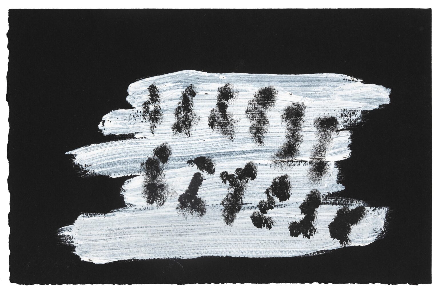 Ohne Titel - Henri Michaux Jean-Louis Losi, Paris