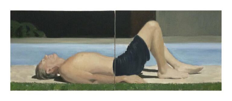 Enclave Study No. 24 (Swim) - Jonathan Wateridge Import: jpg, file size: medium (377 x 863 px)