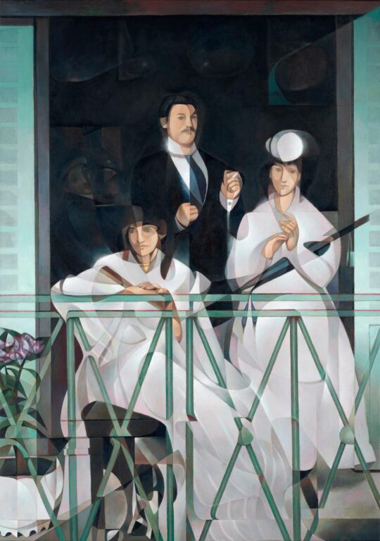 Le Balcon (Manet) - René Wirths Eric Tschernow