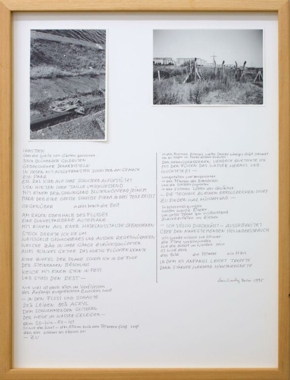 Inmitten - Lois Weinberger 