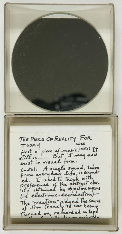 The Piece of Reality for Today - Philip Corner 