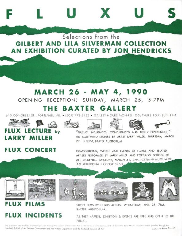 FLUXUS (The Baxter Gallery) - Diverse 