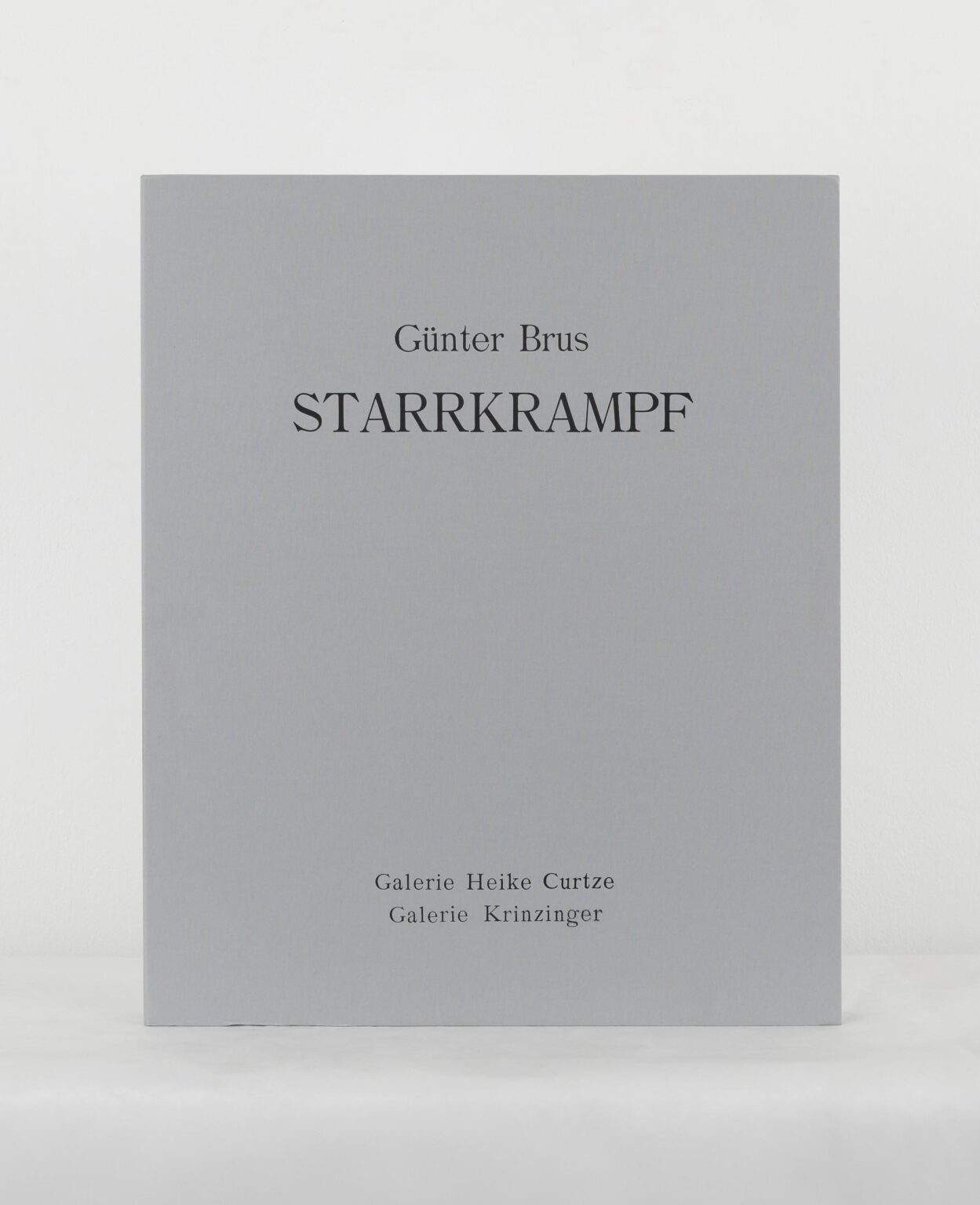 Starrkrampf - Günter Brus 