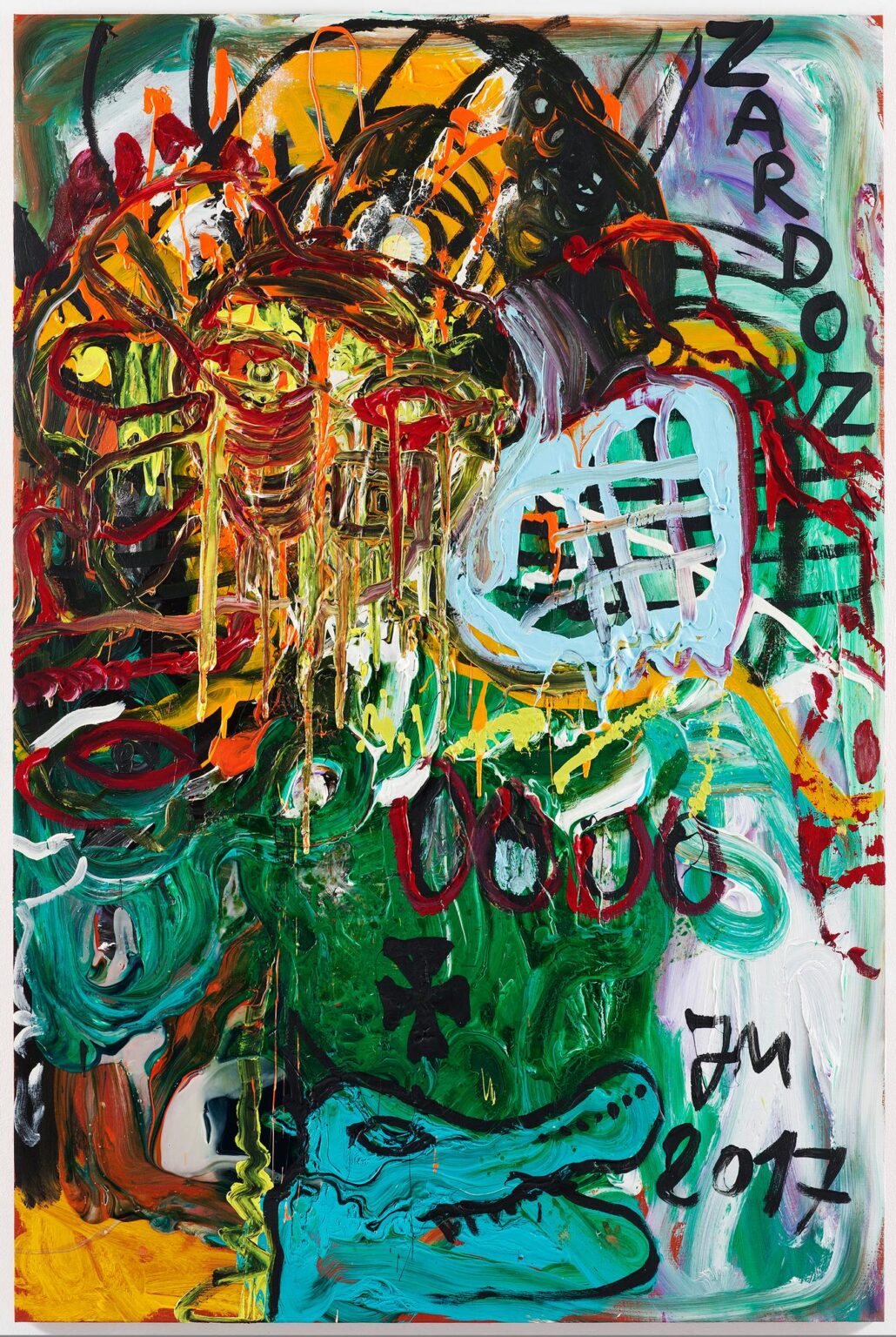 “KROKODILL’S BLUBBGRILL…” - Jonathan Meese 