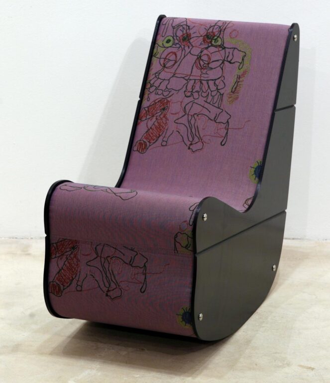 Ohne Titel (correalistischer Rocker) - Bjarne Melgaard 