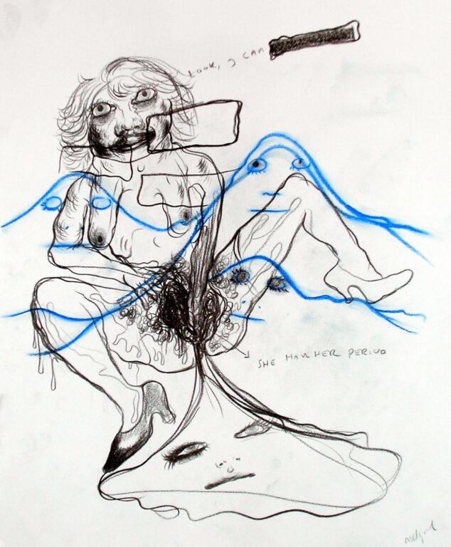 Ohne Titel - Bjarne Melgaard 