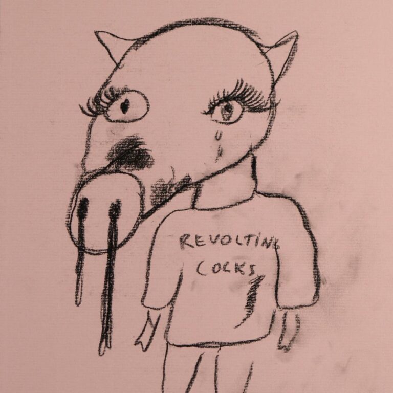 Ohne Titel (Revolting Cocks) - Bjarne Melgaard 
