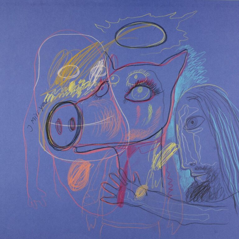 Ohne Titel - Bjarne Melgaard 