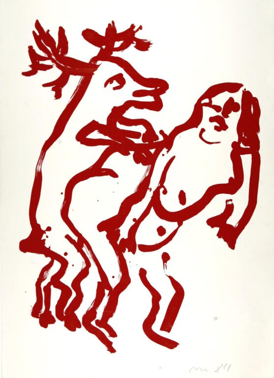 Ohne Titel - Otto Muehl 