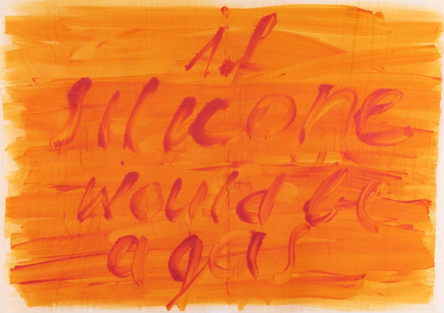 if silicone would be a gas - Martin Walde 