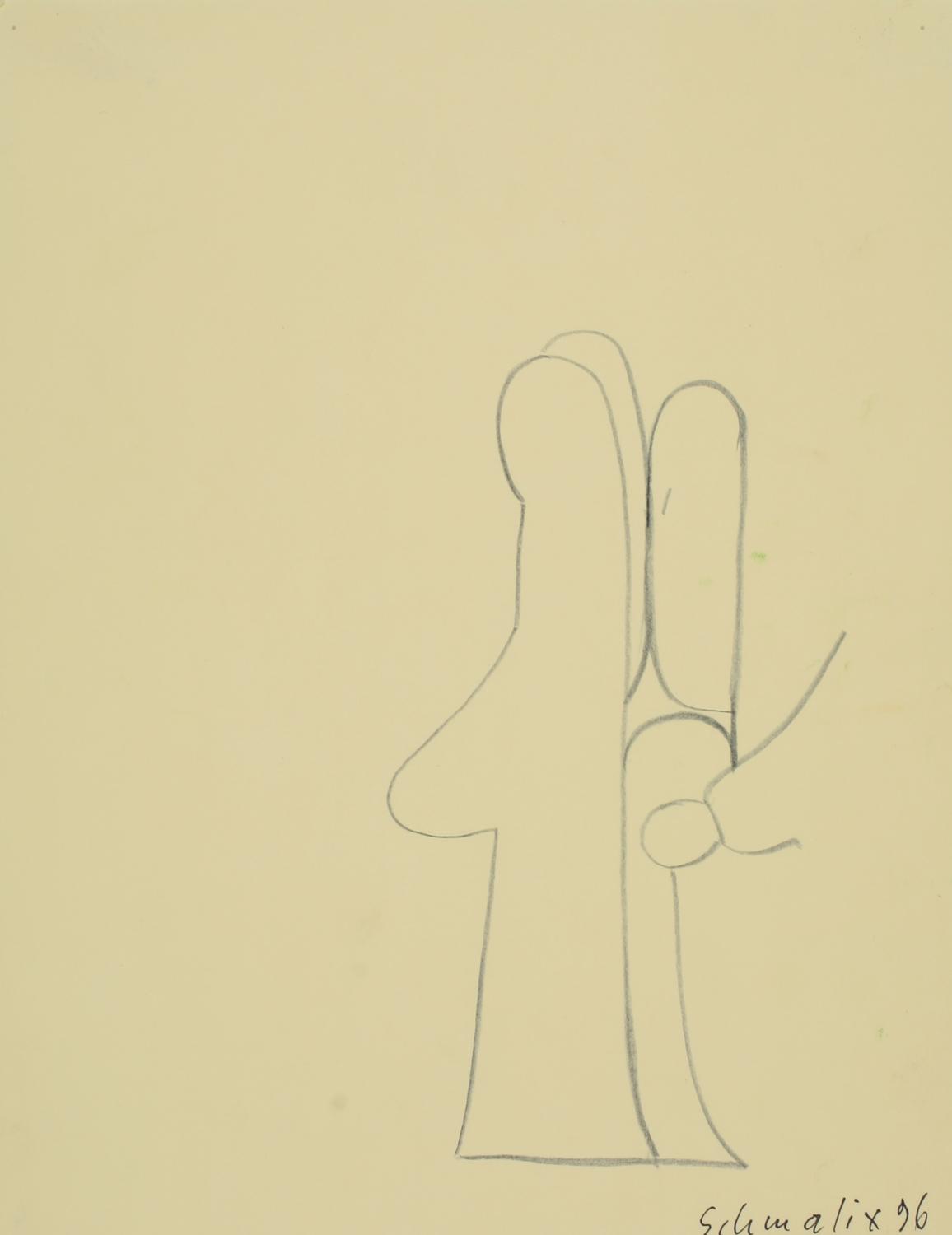 Ohne Titel - Hubert Schmalix 