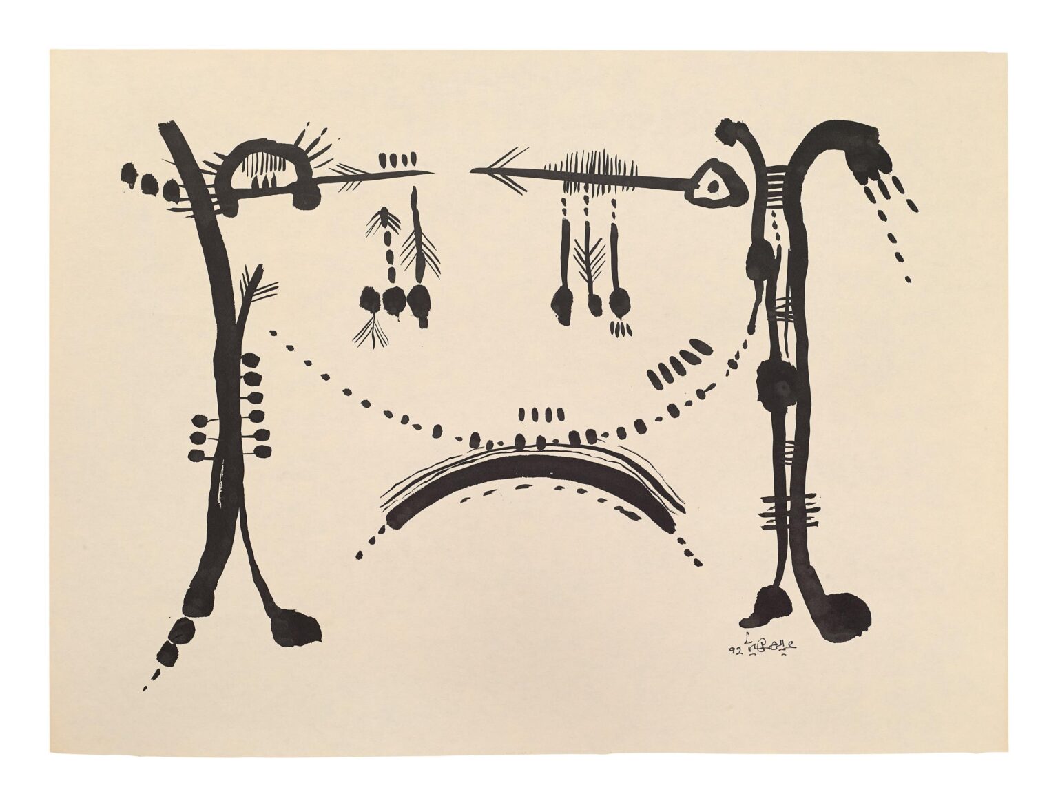 Palm, Bow, and Fragments - Abdulrahman Al Soliman 