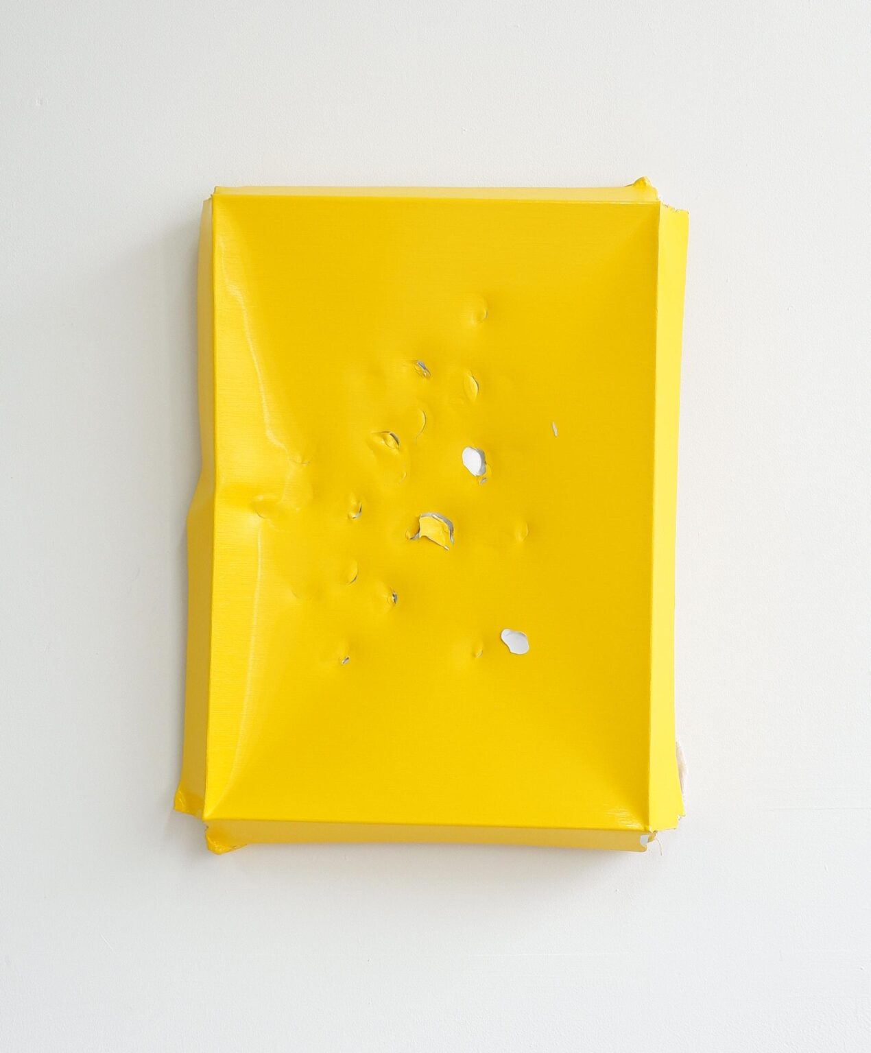 Aluminium Monochrome II (Yellow) - Angela de la Cruz 