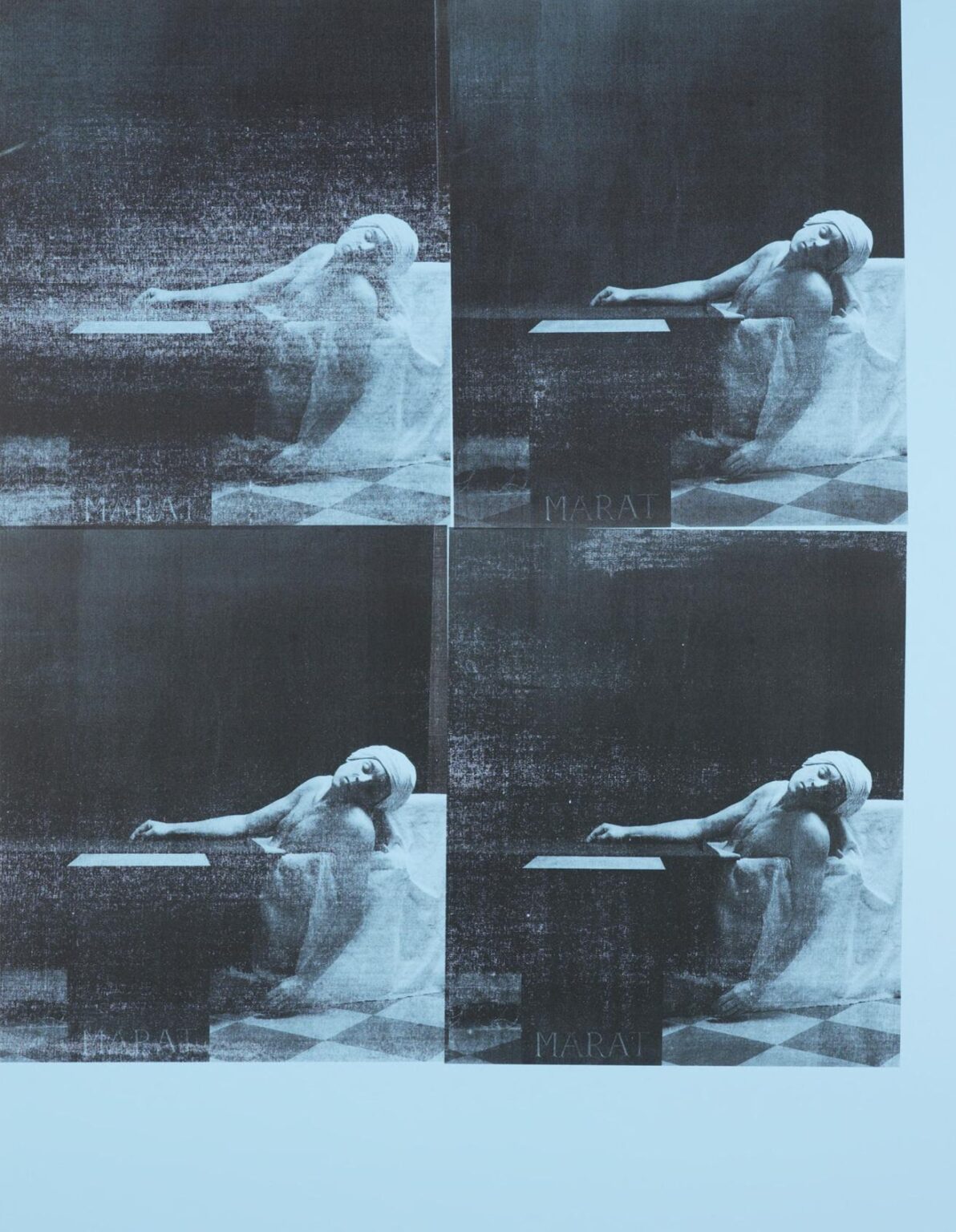 Marat Pale Blue - Gavin Turk 