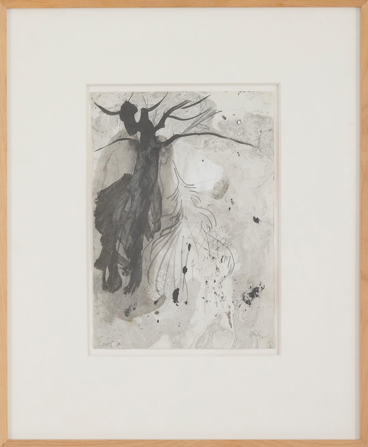 Ohne Titel (Frauen in den Bäumen) - Siegfried Anzinger 