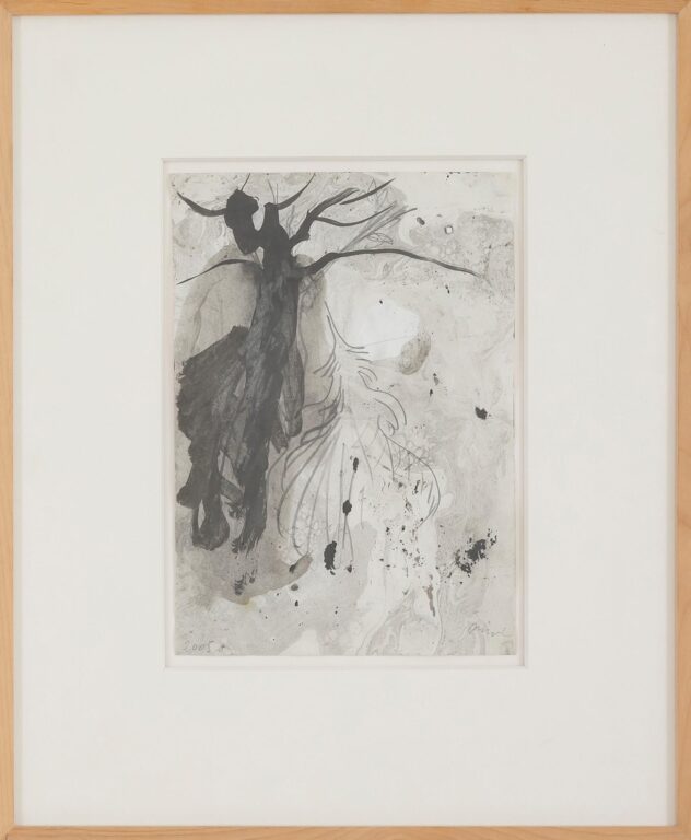 Ohne Titel (Frauen in den Bäumen) - Siegfried Anzinger 