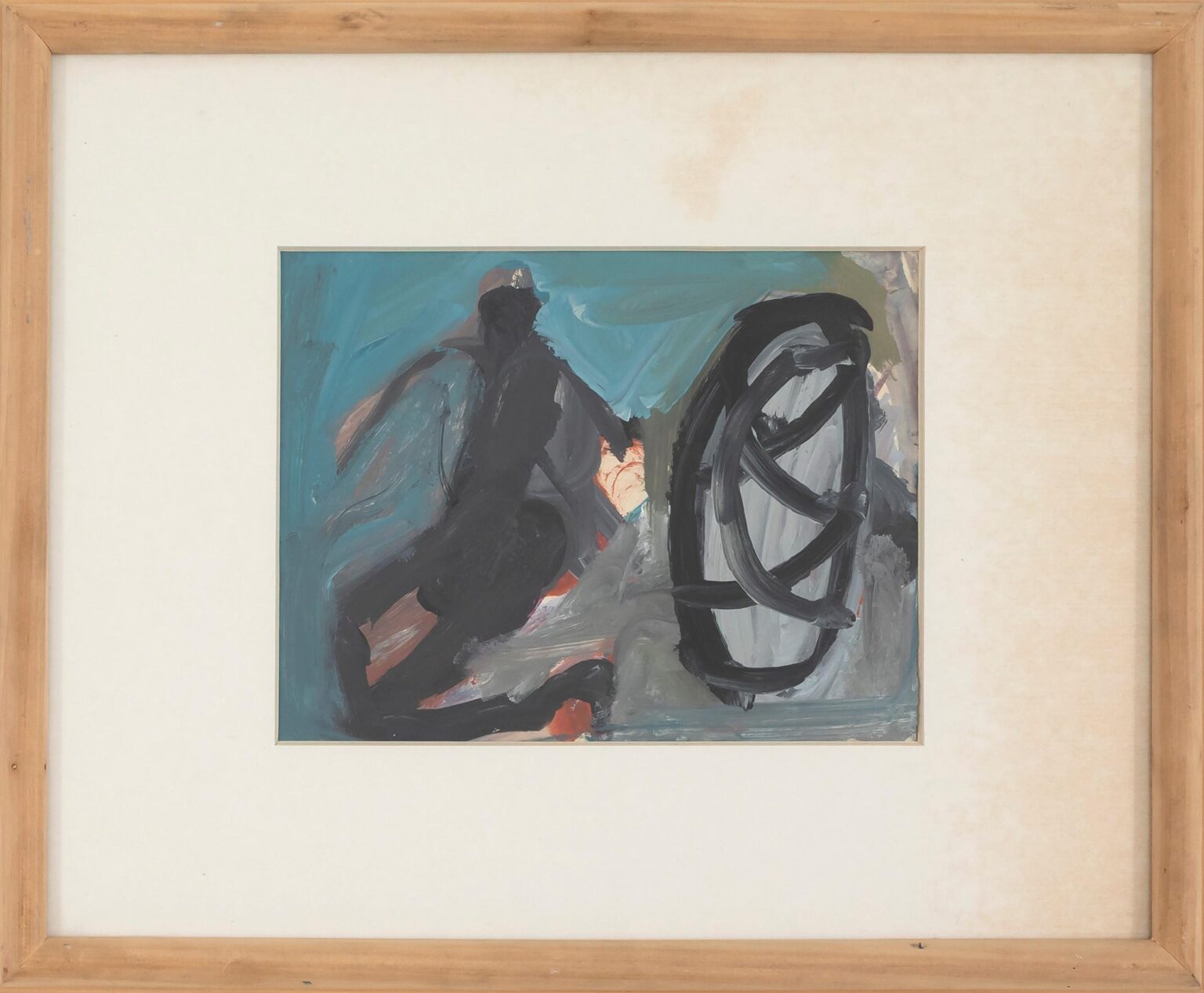 Ohne Titel - Siegfried Anzinger 