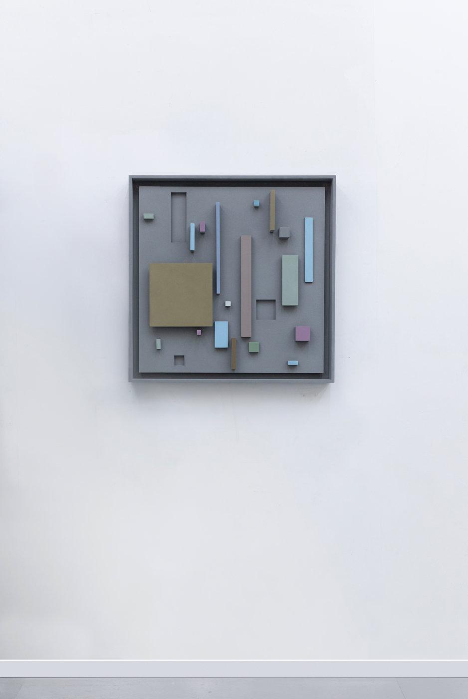 Modernistic Wall Piece (a silent conversation with Philippe Van Snick) (5) - Hans Op de Beeck 