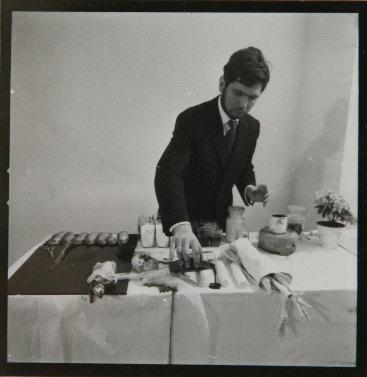 1. Aktion - Rudolf Schwarzkogler 