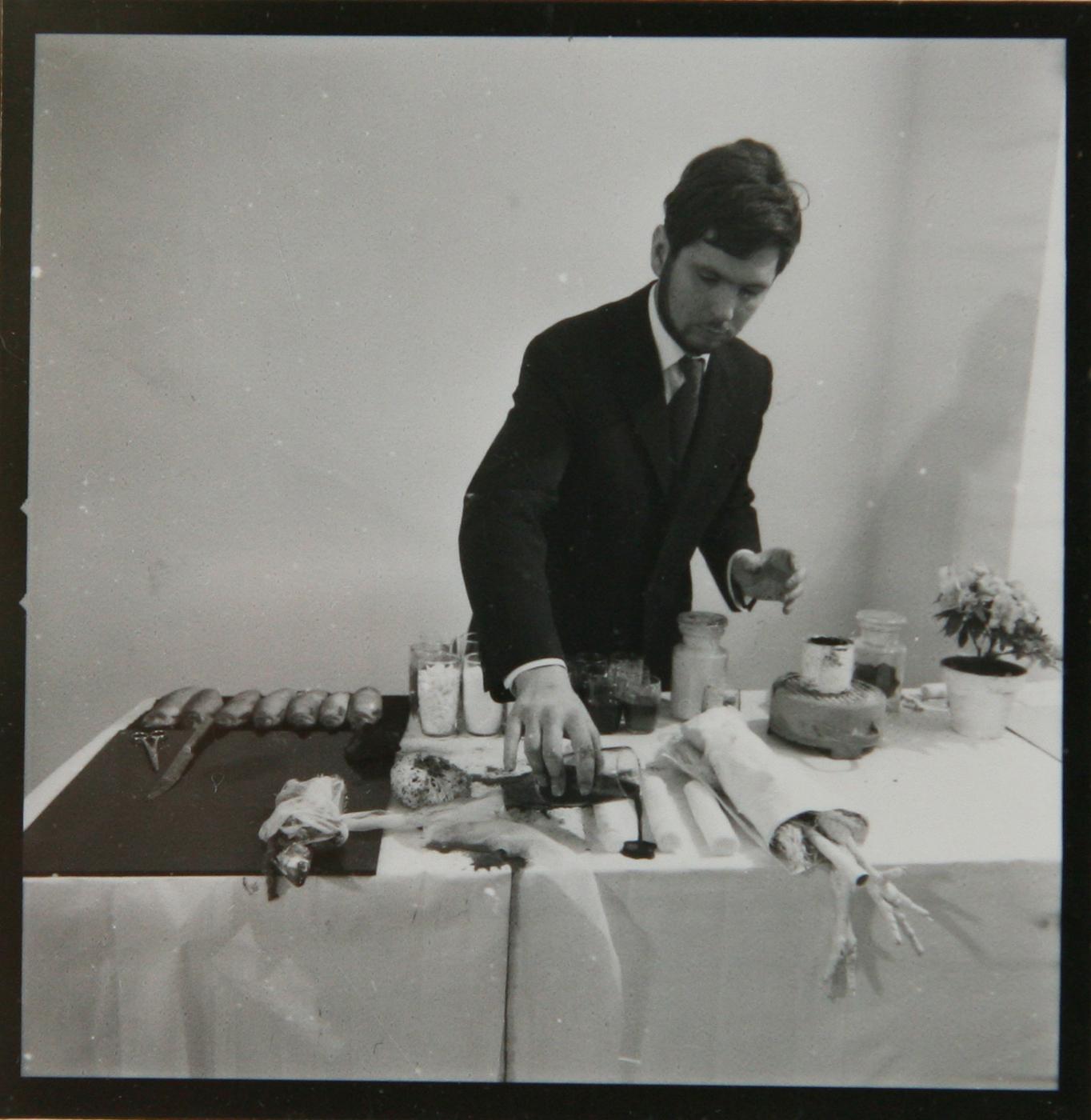 1. Aktion - Rudolf Schwarzkogler 