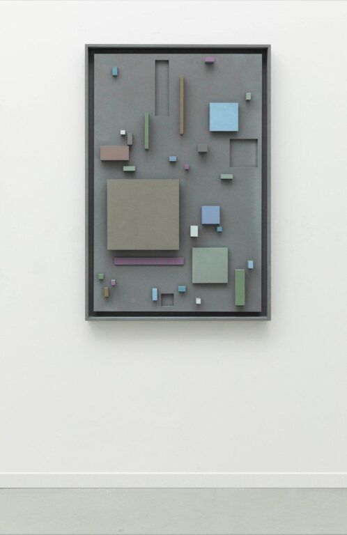 Modernistic Wall Piece (a silent conversation with Philippe Van Snick) (2) - Hans Op de Beeck 